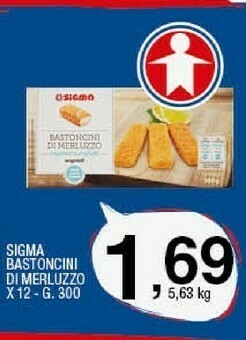 Sigma Bastoncini di pesce offerta