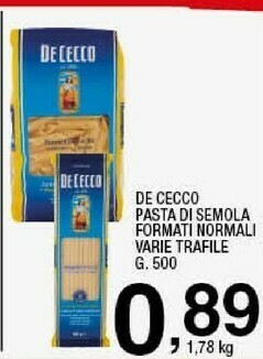 Sigma Pasta di semola offerta
