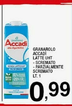 Sigma Latte granarolo offerta