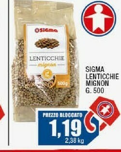 Sigma Lenticchie offerta