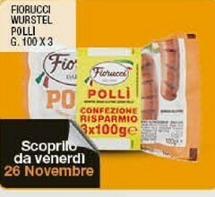 Wurstel di pollo
