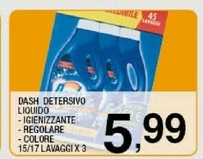 Sigma Detersivo lavatrice offerta