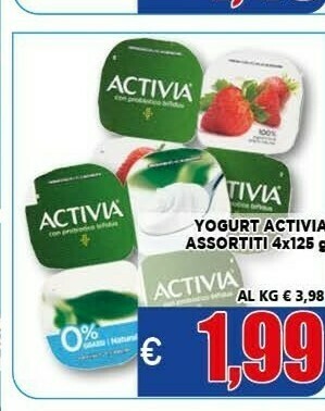 Vivo Supermercati Activia offerta