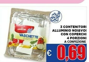 Vivo Supermercati Vaschette alluminio offerta