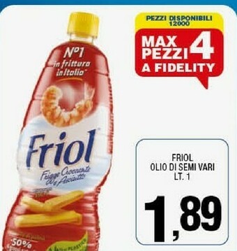 Ok Sigma Olio per friggere offerta