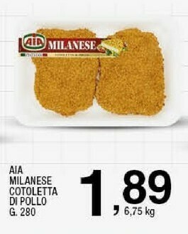 Ok Sigma Cotolette di pollo offerta