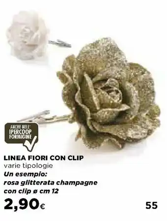 Ipercoop Linea Fiori con Clip offerta