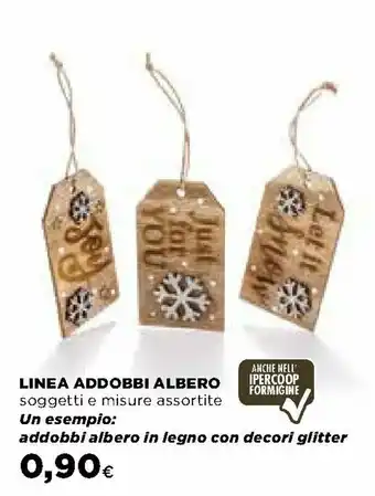 Ipercoop Linea Addobbi Albero offerta