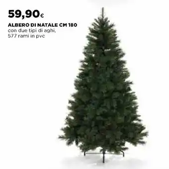 Ipercoop Albero di Natale cm 180 offerta