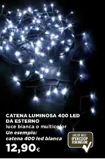 Catena Luminosa 400 Led da Esterno