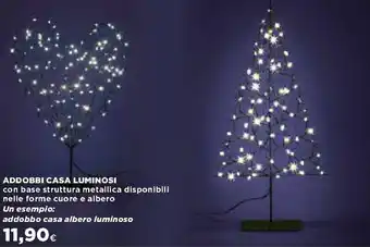 Ipercoop Addobbi Casa Luminosi offerta