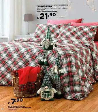 Ipercoop Set Spugna 1+1 Ospite e Asciugamano Courmayeur offerta