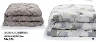 Ipercoop Trapunte in Cotone Organico offerta