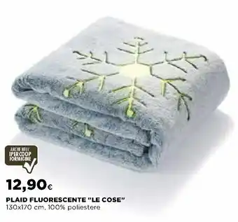 Ipercoop Plaid Fluorescente "Le Cose" 130x170 cm offerta