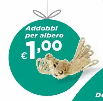 Ipercoop Addobbi per albero offerta