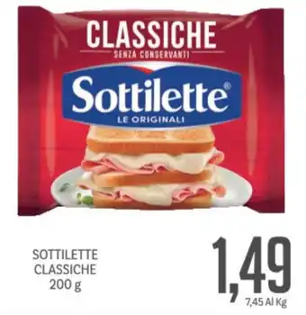 Supermercati Piccolo Sottilette classiche offerta