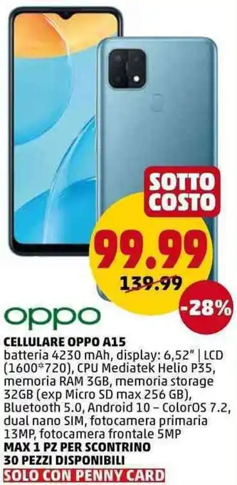 Oppo Cellulare A15