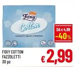 A&O Foxy cotton fazzoletti offerta