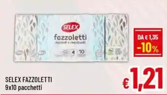 A&O Selex fazzoletti offerta