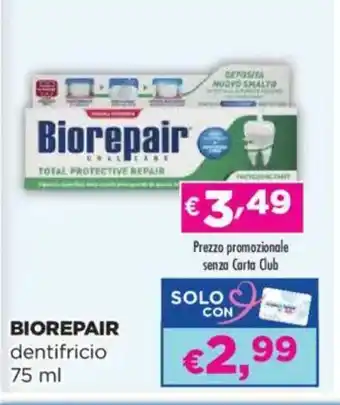 Acqua & Sapone BIOREPAIR dentifricio offerta