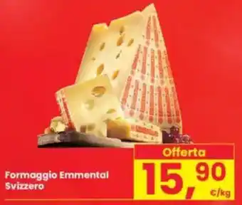 Eurospar Formaggio emmental svizzero offerta