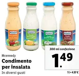 Lidl Mcennedy Condimento per insalata offerta