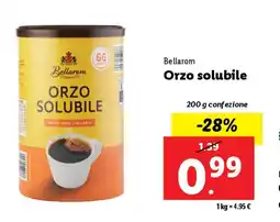 Lidl Bellarom Orzo solubile offerta