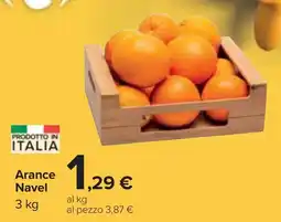 Carrefour Arance Navel offerta