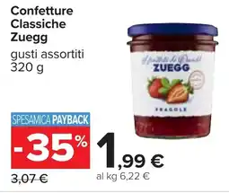 Carrefour Confetture Classiche Zuegg offerta