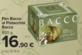 Carrefour Pan Bacco al Pistacchio Bacco offerta