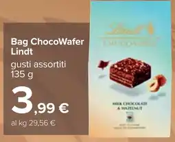 Carrefour Bag ChocoWafer Lindt offerta