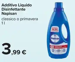 Carrefour Additivo Liquido Disinfettante Napisan offerta