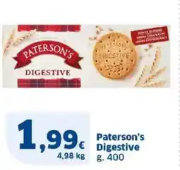 Sigma Paterson's Digestive offerta