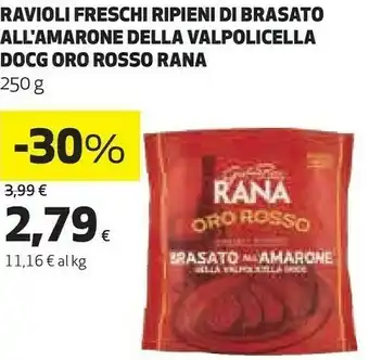 Ipercoop Ravioli freschi ripieni di brasato della valpolicella docg oro rosso offerta