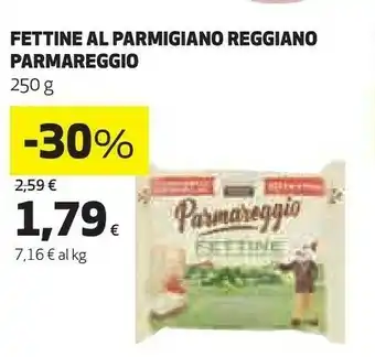 Coop 10 gustose fettine al parmigiano reggiano 250 g(ml) offerta