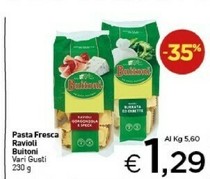 Crai Pasta fresca ravioli offerta