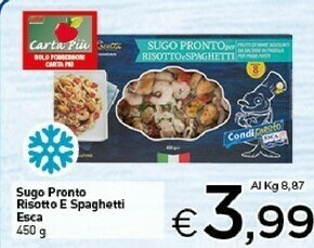 Crai Condipresto - sugo pronto per risotto e spaghetti 450 g(ml) offerta