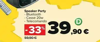 Carrefour Speaker offerta