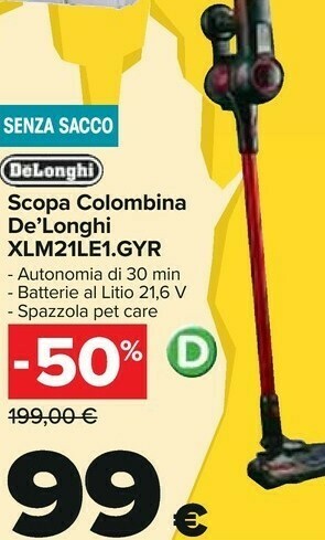 Carrefour Scopa elettrica offerta