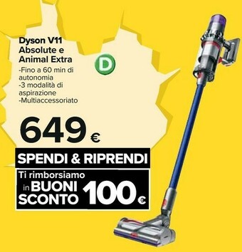 Carrefour Scopa elettrica offerta