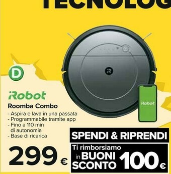 Carrefour Robot aspirapolvere offerta