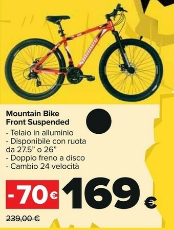 Carrefour Mountain bike offerta