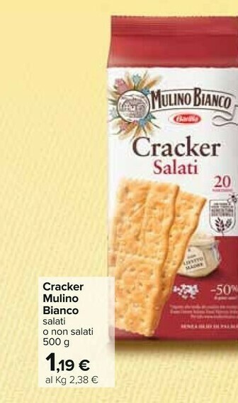 Carrefour Crackers offerta