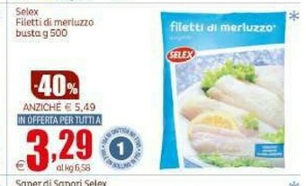 Elite Filetti di merluzzo offerta