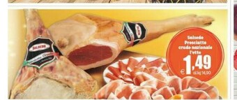 Elite Prosciutto crudo offerta
