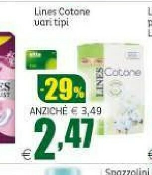 Elite Assorbenti lines offerta