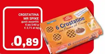 Mr Spike Crostatina 6 pz/240g