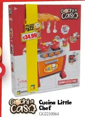 Giochi di casa cucina little chef ggi210064