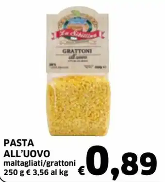 Ecu Discount Pasta All'Uovo 250g offerta
