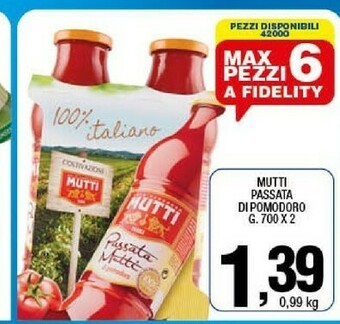 Sigma Passata di pomodoro offerta